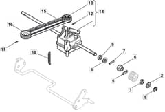 M63 PD ES - 2007 - 292552543/MO7 - Mountfield Rotary Mower Transmission Diagram