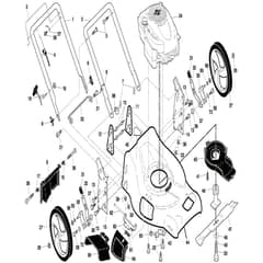 McCulloch M6553D - 96141014902 - 2007-08 - Frame Parts Diagram