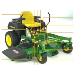 John Deere M655 ZTrak - Quick Reference Guide