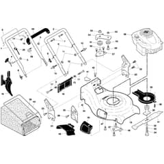 McCulloch M65B5 SD - 96141000301 - 2007-04 - Frame Parts Diagram