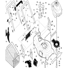 McCulloch M65B5 SD - 96141000302 - 2007-04 - Frame Parts Diagram