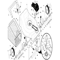 McCulloch M675B56 SD - 96141000500 - 2009-03 - Drive Parts Diagram