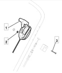 M6 PD/H - 2006 - 292552033/MO6 - Mountfield Rotary Mower Throttle Diagram