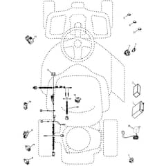 McCulloch M95-66X - 96021002300 - 2011-12 - Electrical Parts Diagram