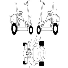 McCulloch M95-66X - 96021002304 - 2014-06 - Decals Parts Diagram