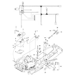 McCulloch M95-66XC - 96021002401 - 2012-01 - Electrical Parts Diagram