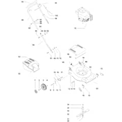 McCulloch M 40-450 C - 962000107 - 2008-04 - Product Complete Parts Diagram