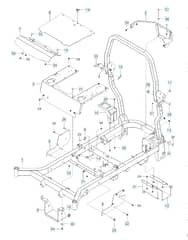 Husqvarna M-Zt61 - Frame