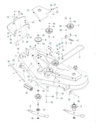 Husqvarna M-Zt61 - Mower Deck & Cutting Deck