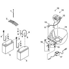 Viking MA450 - Electric Equipment - Parts Diagram