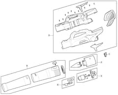 MAB 20 Li Kit - 2021-2022 - 271504103/M21 - Mountfield Blower Housing Diagram