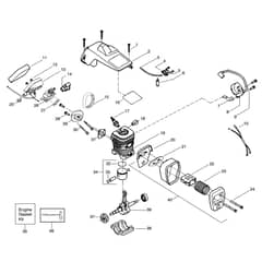 McCulloch MAC 2214 AV - 2008-05 - Engine (2) Parts Diagram