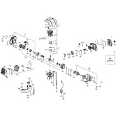 McCulloch MAC CABRIO 433 L - 2009-10 - Engine Parts Diagram