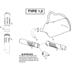 McCulloch MAC GBV325 - 2010-07 - Tube Parts Diagram