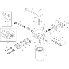 Belle Major 20-140X - Valve Assembly