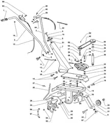 MANOR 360 G - 2008-2010 - 213600043/MO8 - Mountfield Tiller Main Assy Diagram