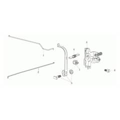 MAX 48 TK ALLROAD ALUMINIUM ( K655) EURO 5 - Oleo-Mac Rotary Mower Controls Diagram