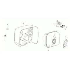MAX 48 TK ALLROAD ALUMINIUM ( K655) EURO 5 - Oleo-Mac Rotary Mower Muffler Diagram