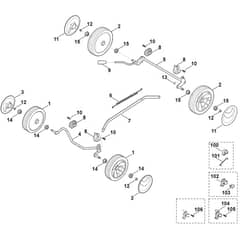 Viking MB248.3 - Chassis - Parts Diagram