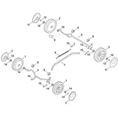 Viking MB253.0 T - Chassis - Parts Diagram