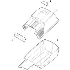 Viking MB253.1 T - Grass Catcher Bag - Parts Diagram