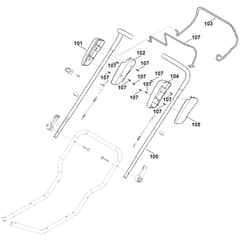 Viking MB3.1 RT - Handle 02 - Parts Diagram