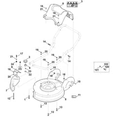 Viking MB3.1 RT - Housing - Parts Diagram