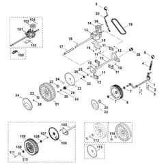 Viking MB443.0 T - Chassis - Parts Diagram
