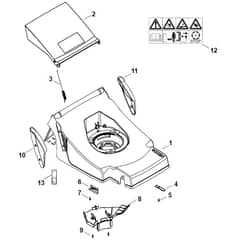 Viking MB443.0 T - Housing - Parts Diagram