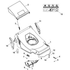 Viking MB448.0 T - Housing - Parts Diagram