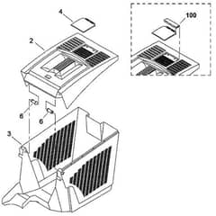 Viking MB455 - Grass Catcher Bag - Parts Diagram