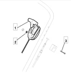 MB482 SB - 2005-2007 - 12-5686-92 - Mountfield Rotary Mower Throttle Diagram