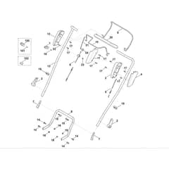 Viking MB4.0 RT - Handle - Parts Diagram