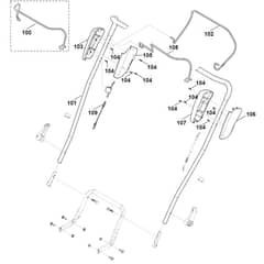 Viking MB4.0 RT - Handle 2 - Parts Diagram