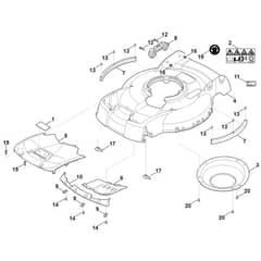 Viking MB4.1 RTP - Housing - Parts Diagram