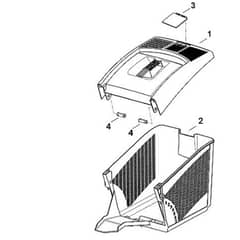 Viking MB505 MQ - Grass Catcher Bag - Parts Diagram