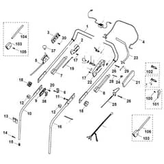 Viking MB505KAT - Handle - Parts Diagram