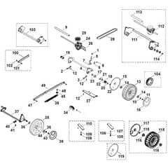 Viking MB505M - Chassis - Parts Diagram