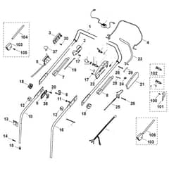 Viking MB505MM - Handle - Parts Diagram