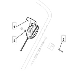 MB532 SB - 2005 - 292552023/TEL - Mountfield Rotary Mower Throttle Diagram