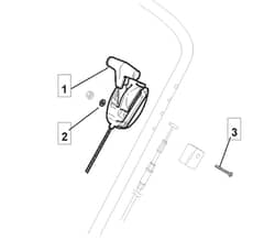 MB532 SHV - 2005-2006 - 12-9604-90 - Mountfield Rotary Mower Throttle Diagram