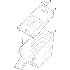 Viking MB545.1 T - Grass Catcher Bag - Parts Diagram