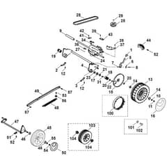 Viking MB555 BS - Chassis - Parts Diagram
