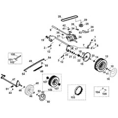 Viking MB555 - Chassis - Parts Diagram