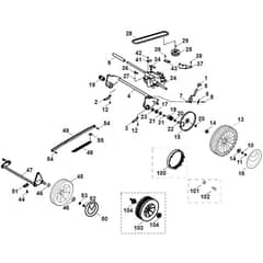 Viking MB555 MQ - Chassis - Parts Diagram