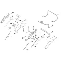 Viking MB650.0 T - Handle Upper Part - Parts Diagram