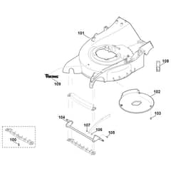 Viking MB650.0 VR - Housing - Front Axle 2 - Parts Diagram
