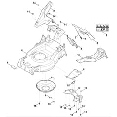 Viking MB650.3 T - Housing - Parts Diagram