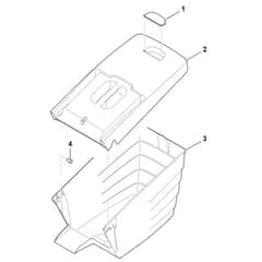 Viking MB655.1 G - Grass Catcher Bag - Parts Diagram