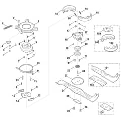Viking MB655.1 GS - Blade, Blade Clutch - Parts Diagram